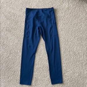 Zyia Navy Pocket Light and Tight Hi-Rise Legging
